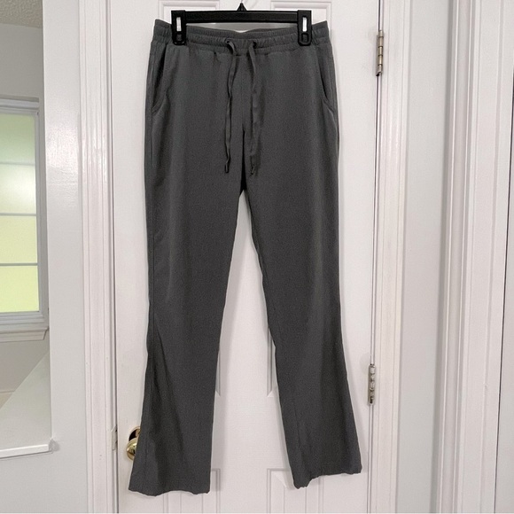 Eddie Bauer Motion women’s stretchy waist drawstring track pullon pants, small. - Picture 1 of 8